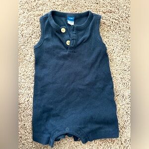 Old navy 6-12 month navy sleeveless one piece